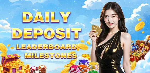 Welcome bonus banner with coins and chips